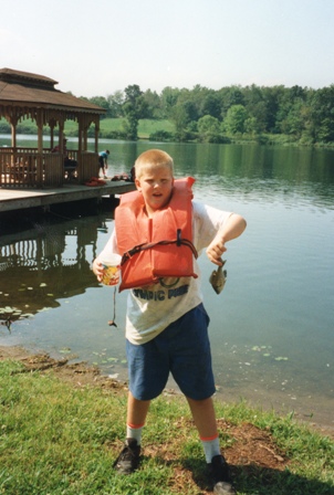 Mark Aseltine around 1998 At Round Lake Camp